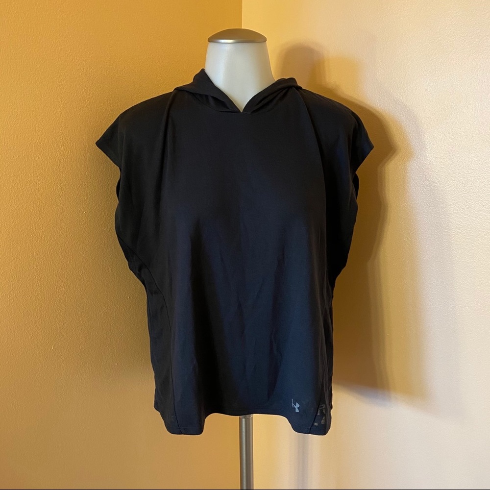 UNDERARMOUR Essentials Burnout Short Sleeve Hoodie